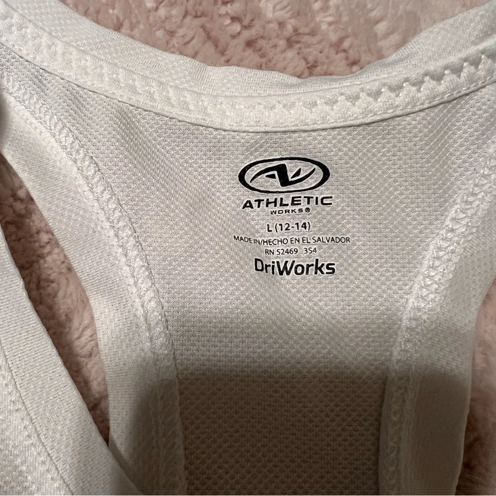 Athletic Works Women's Tank Tops - White, Blue, Aqua, Black, Green - Picture 3 of 11